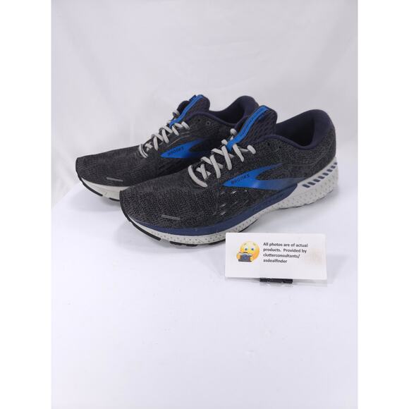 Brooks Adrenaline GTS 21 Athletic Running Shoe Mens Size 10 1103491D402 Black - Picture 1 of 9